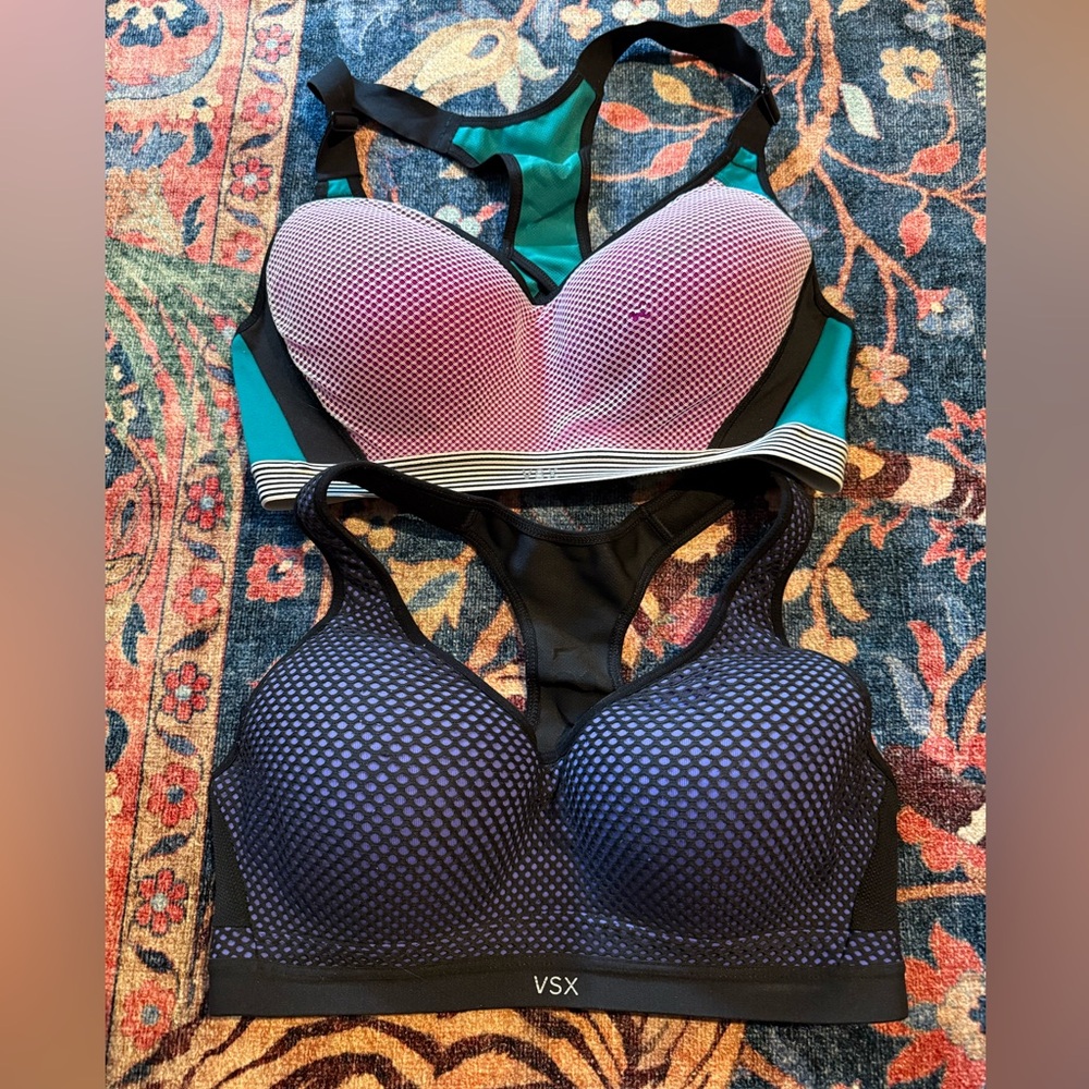Bundle of 2 Victoria’s Secret VSX Sports Bras 36C
